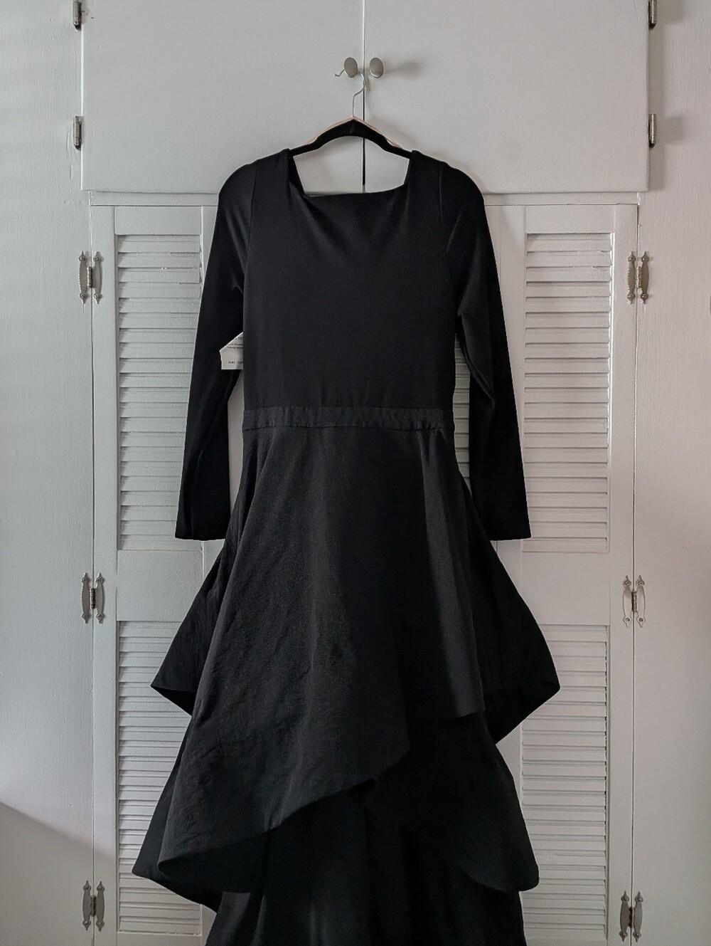 NWT Fame And Partners Black Gown